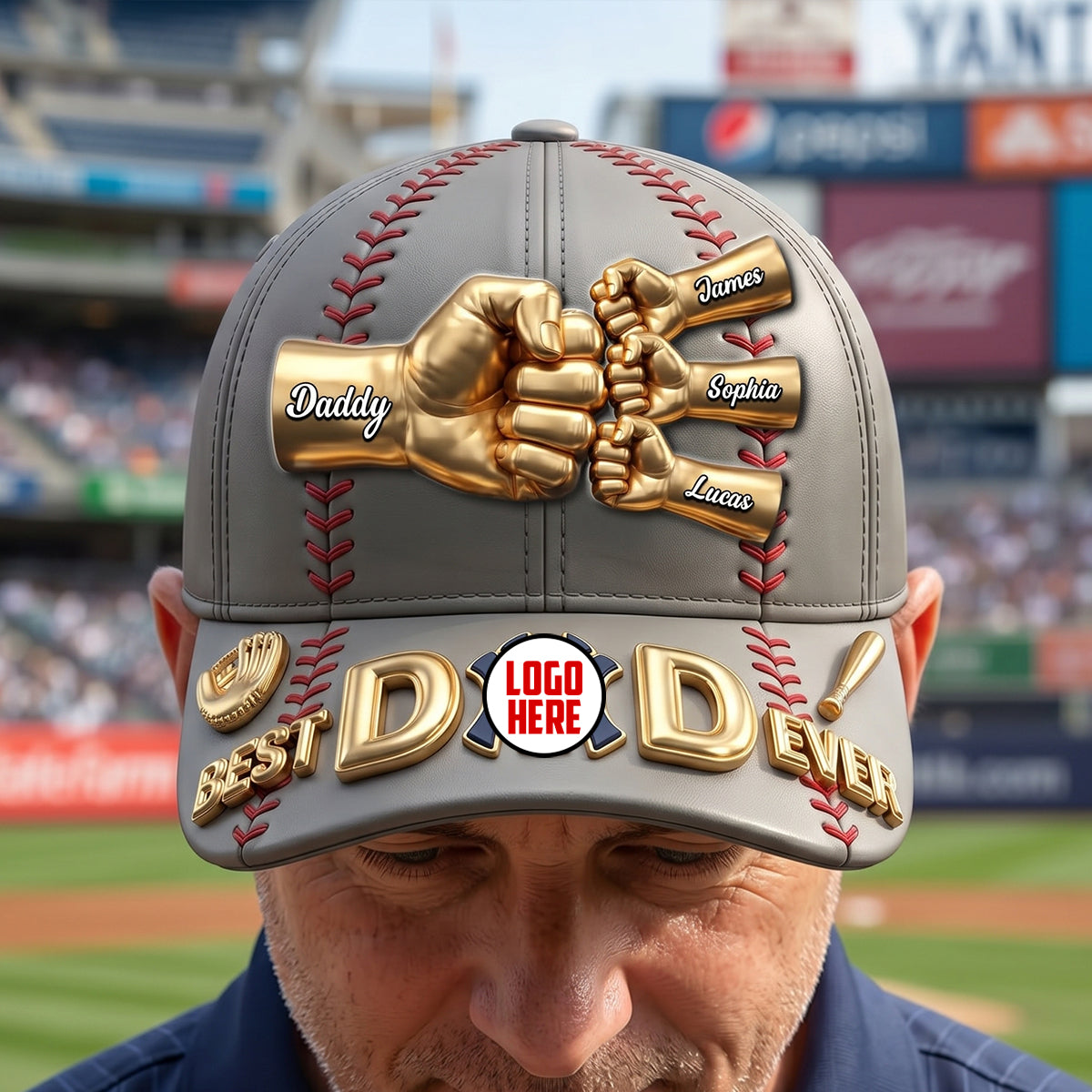 Dad Squad Athletic Club Classic Cap - Personalized Gift For Sporty Dads 03NATN230526