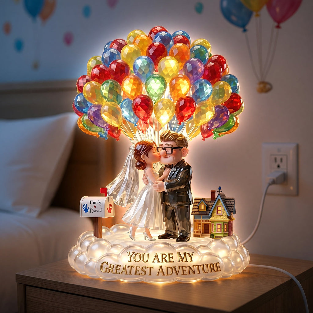 Couple Forever Acrylic Light Box Personalized Gifts For Couple 01TYQN010626