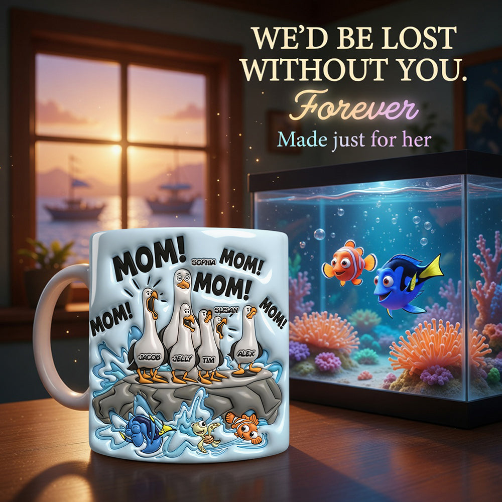 Mom! Call-Out Coffee Mug - Personalized Gifts For Mom 02NADT150426