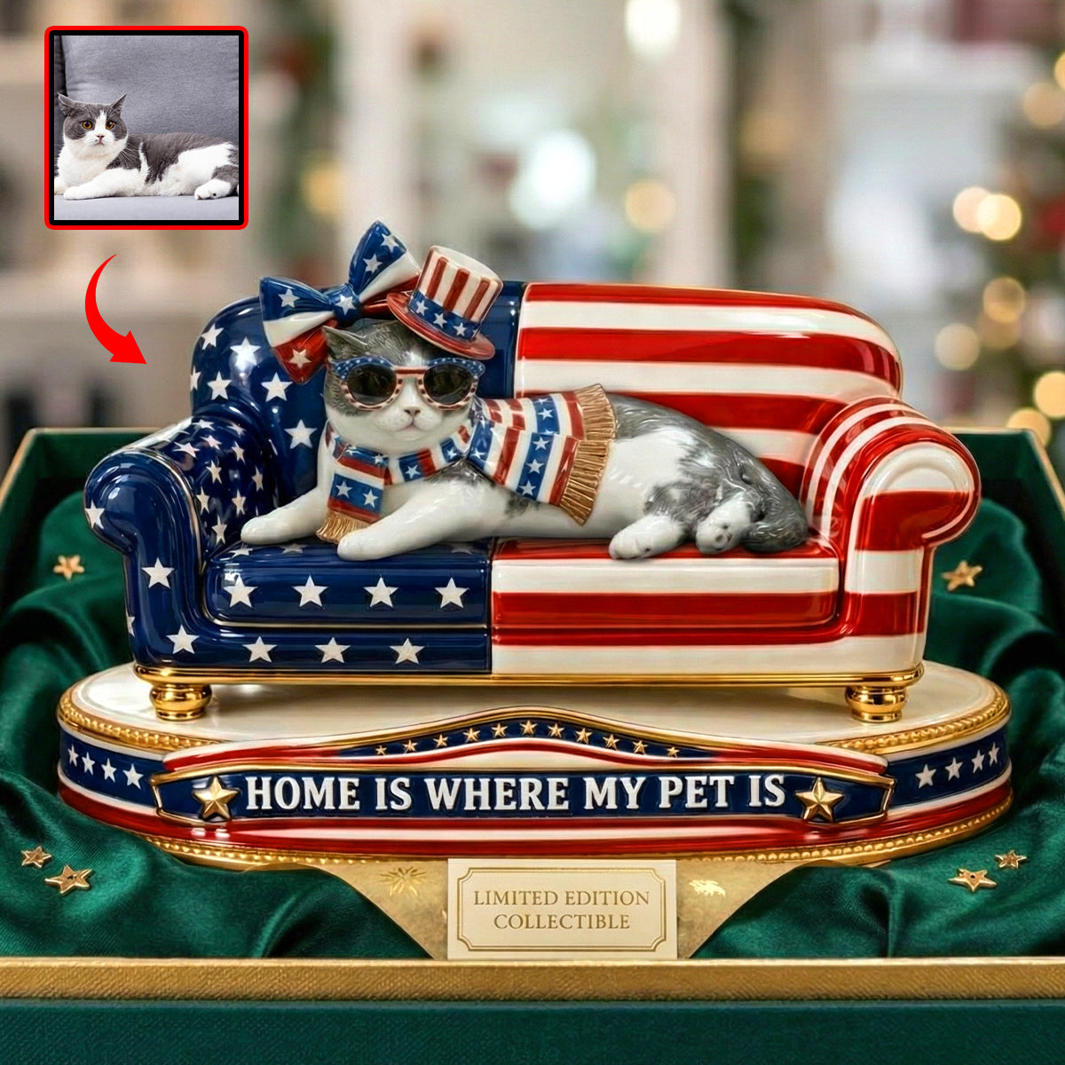 Custom Photo USA Pet Acrylic Plaque - Gifts For Pet Lovers 02tydh030426