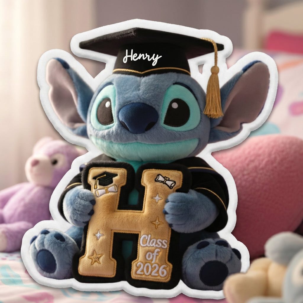 Cute Alien Graduation - Personalized Pillow For Graduates 164naqn080626