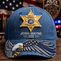 Custom Badge Police Classic Cap, Personalized Gifts For Police Officer 02qhqn270526