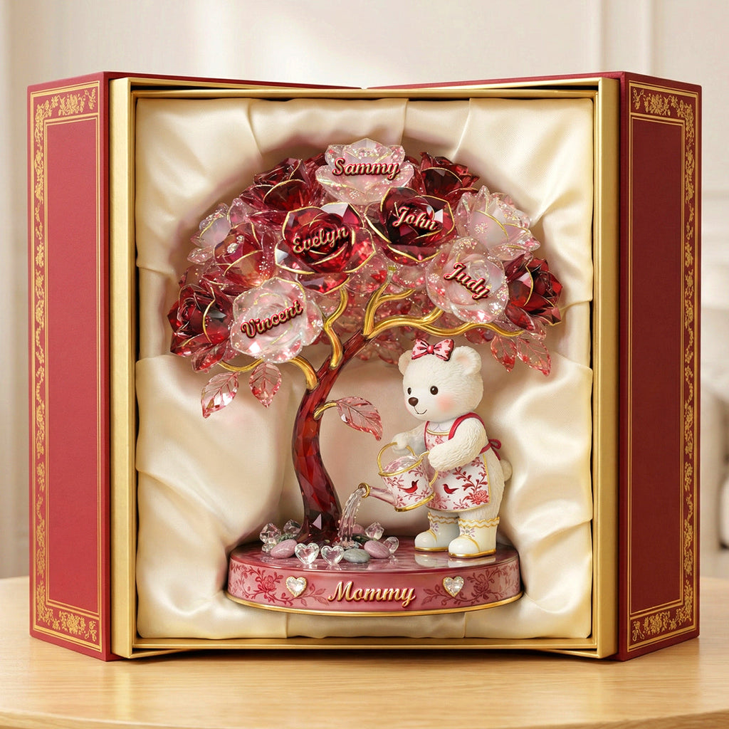 Growing With Mom Acrylic Plaque - Personalized Gifts For Mom 03PGDH020426