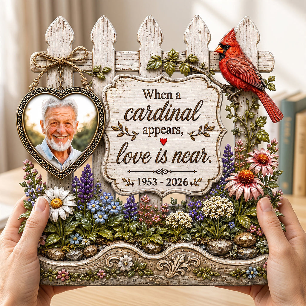 Custom Photo Memorial Acrylic Plaque - Personalized Memorial Gifts 02hatn080726