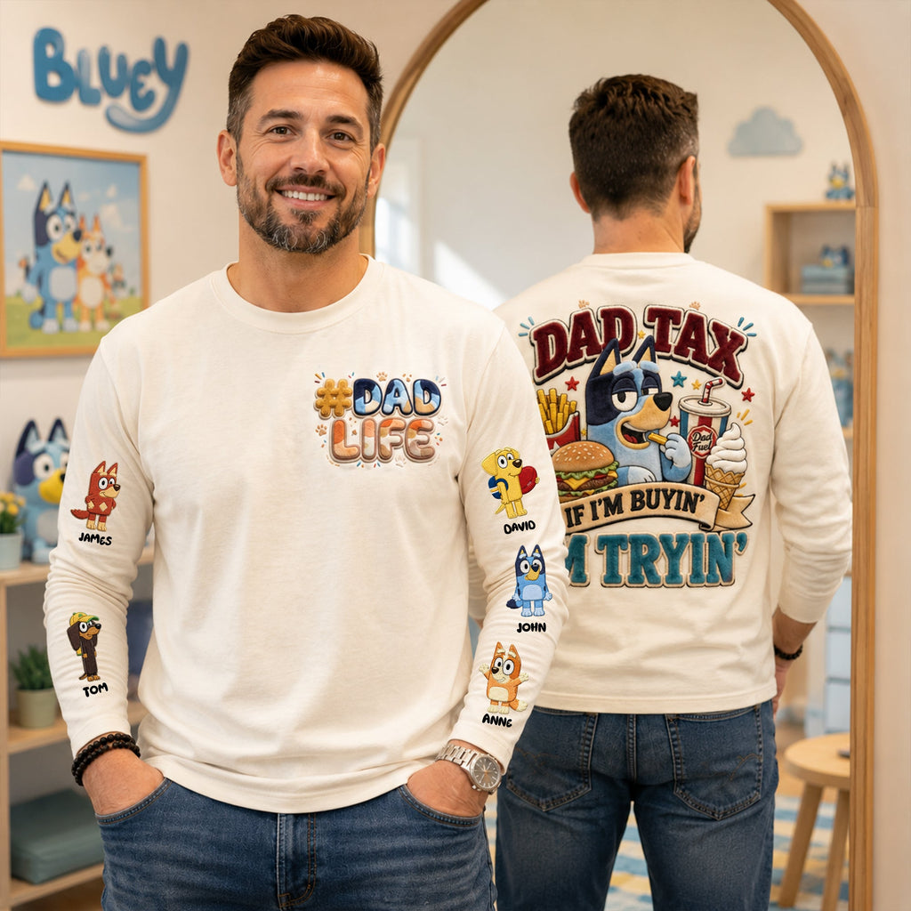 Dad Tax Shirt - Personalized Gifts For Dad 02palu250526