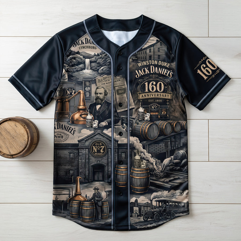 160th Annniversary Drinking Legend Baseball Jersey Shirt - Personalized Gifts 04qhdt110626