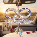 Infinity Love Keepsake Car Ornament Personalized Gifts For Loved One 04KIDT280326