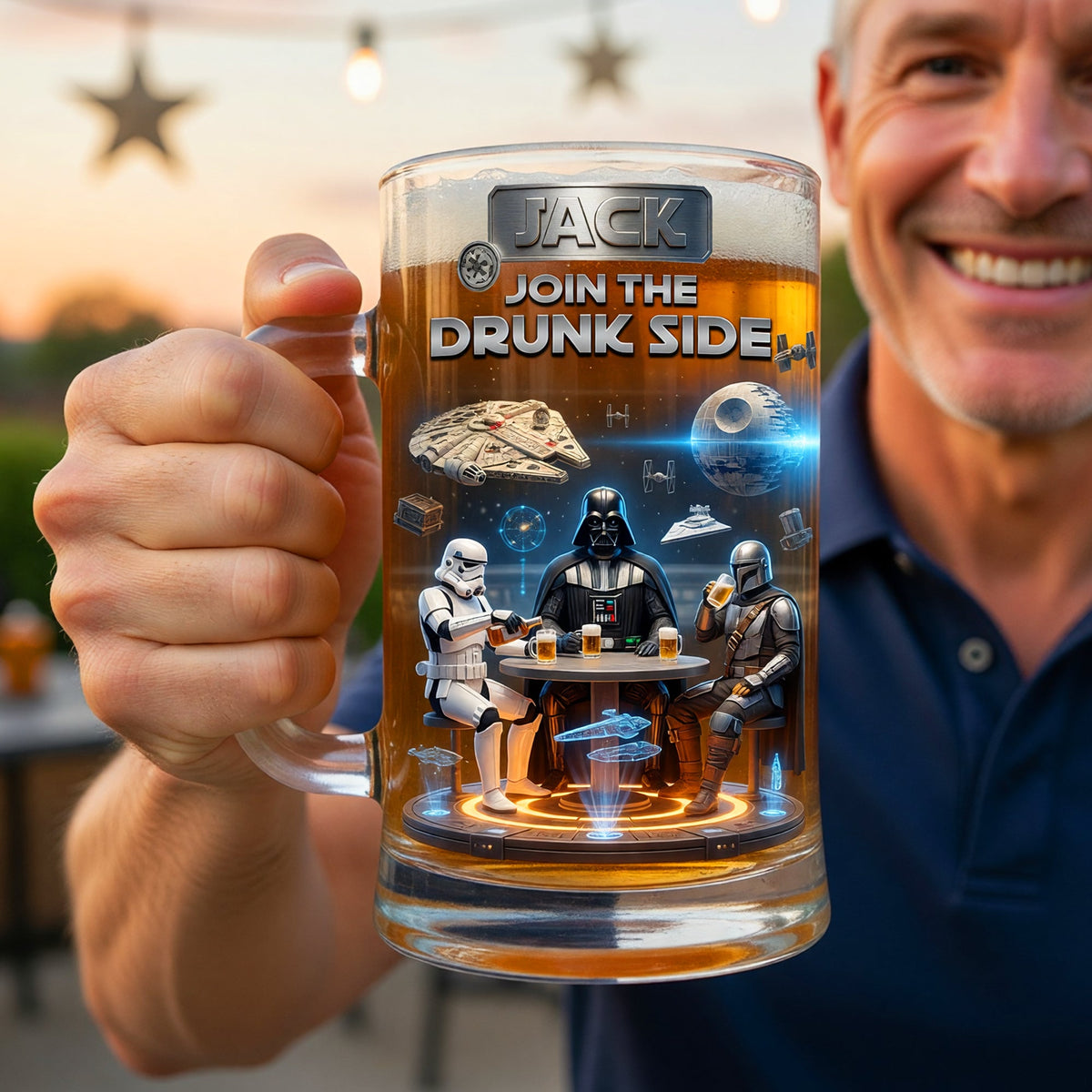 Drunk Party Beer Glass - Personalized Gifts 03qhqn200626