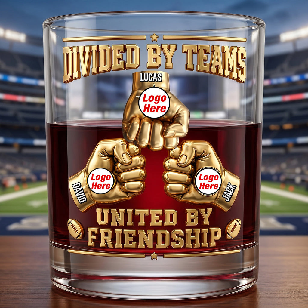 Sport Lover Friendship Round Glass - Personalized Gifts For Sport Fans 02NATN080626