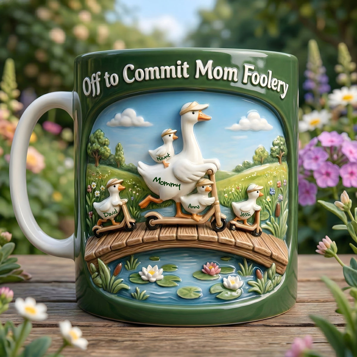 Cool Goose Mom Coffee Mug - Personalized Gifts For Moms 02qhlu040326
