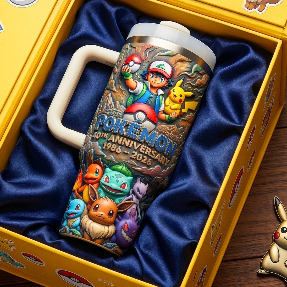 40th Anniversary Monster Trainer Tumbler - Personalized Gift 01toqn120326
