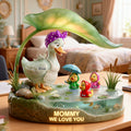 Mother Duck And Little Ducks Acrylic Light Box - Personalized Gifts For Mom 03patn280226