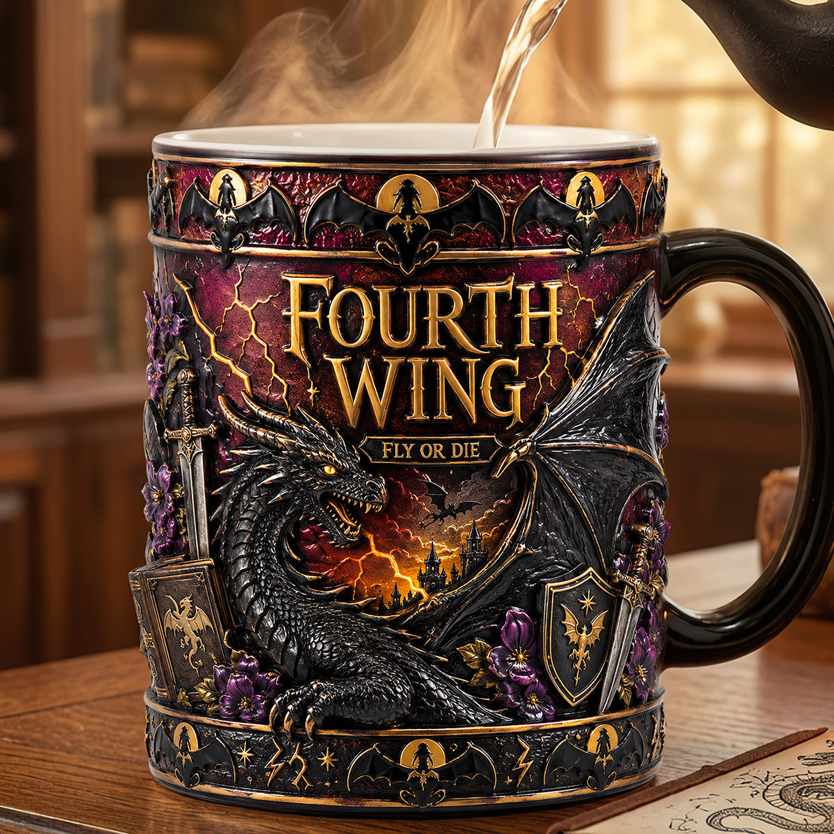 Epic Fantasy Magic Coffee Mug - Personalized Gifts For Book Lovers 07NADT090726