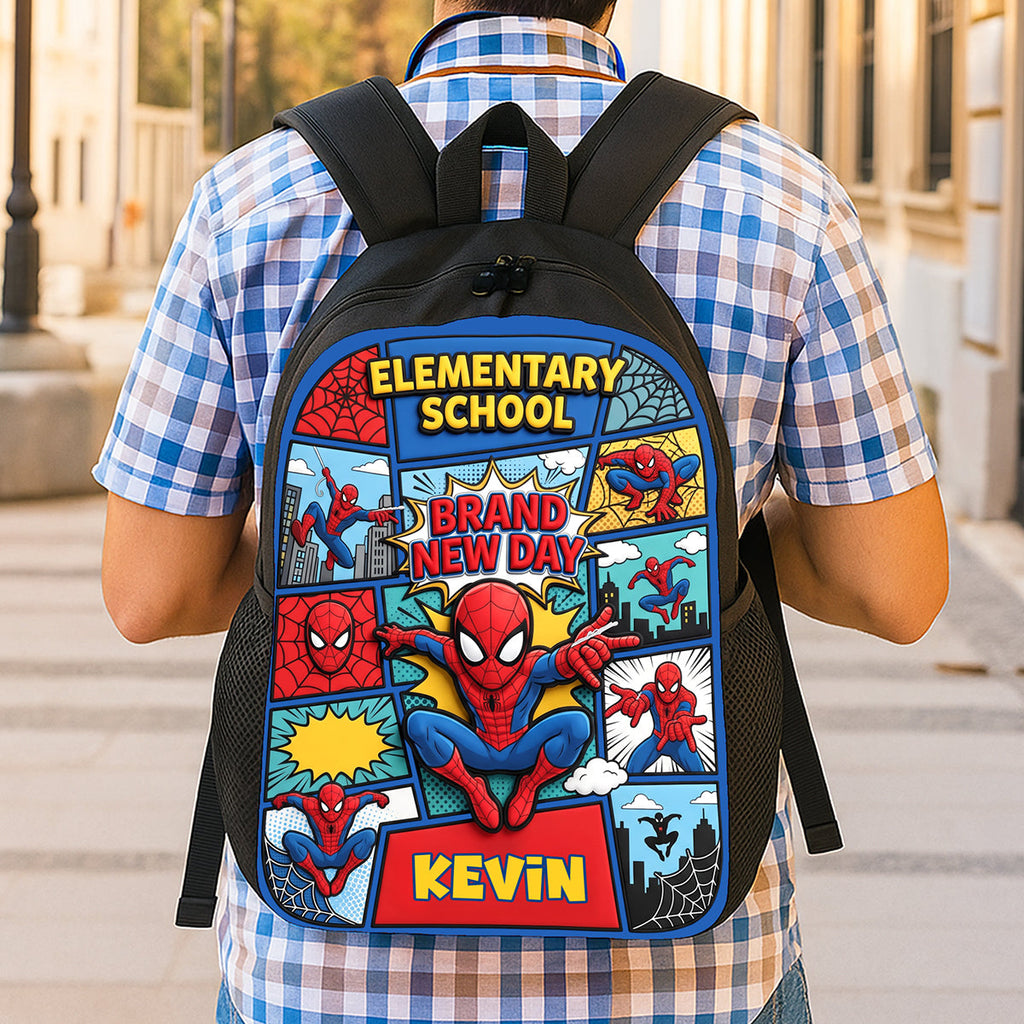 Hero Adventure Backpack - Personalized Gifts For Kids School Bag 01pata020726