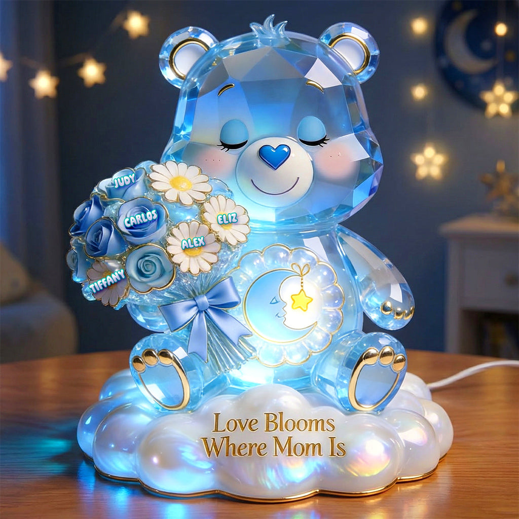 Love Blooms Where Mom Is Light Box - Personalized Gifts For Moms 01pgdh090426