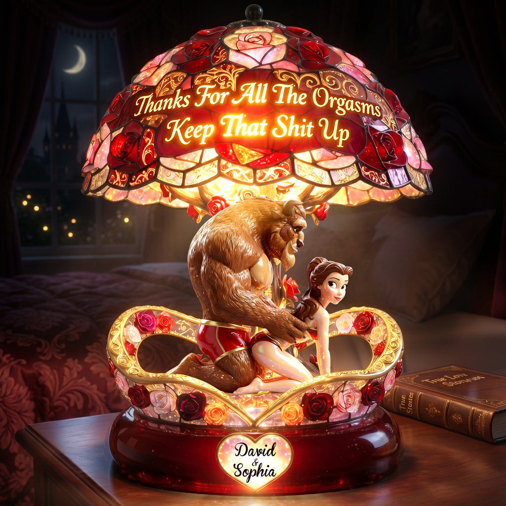 Naughty Fairy Tales Couple Acrylic Light Box -  Personalized Gifts For Couple 05ohlu180626