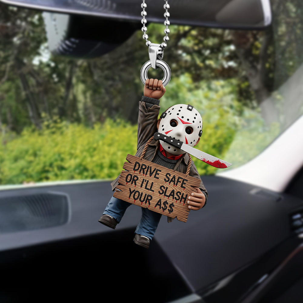 Spooky Characters Funny Gifts For Horror Fans Car Ornament 031qhtn290825