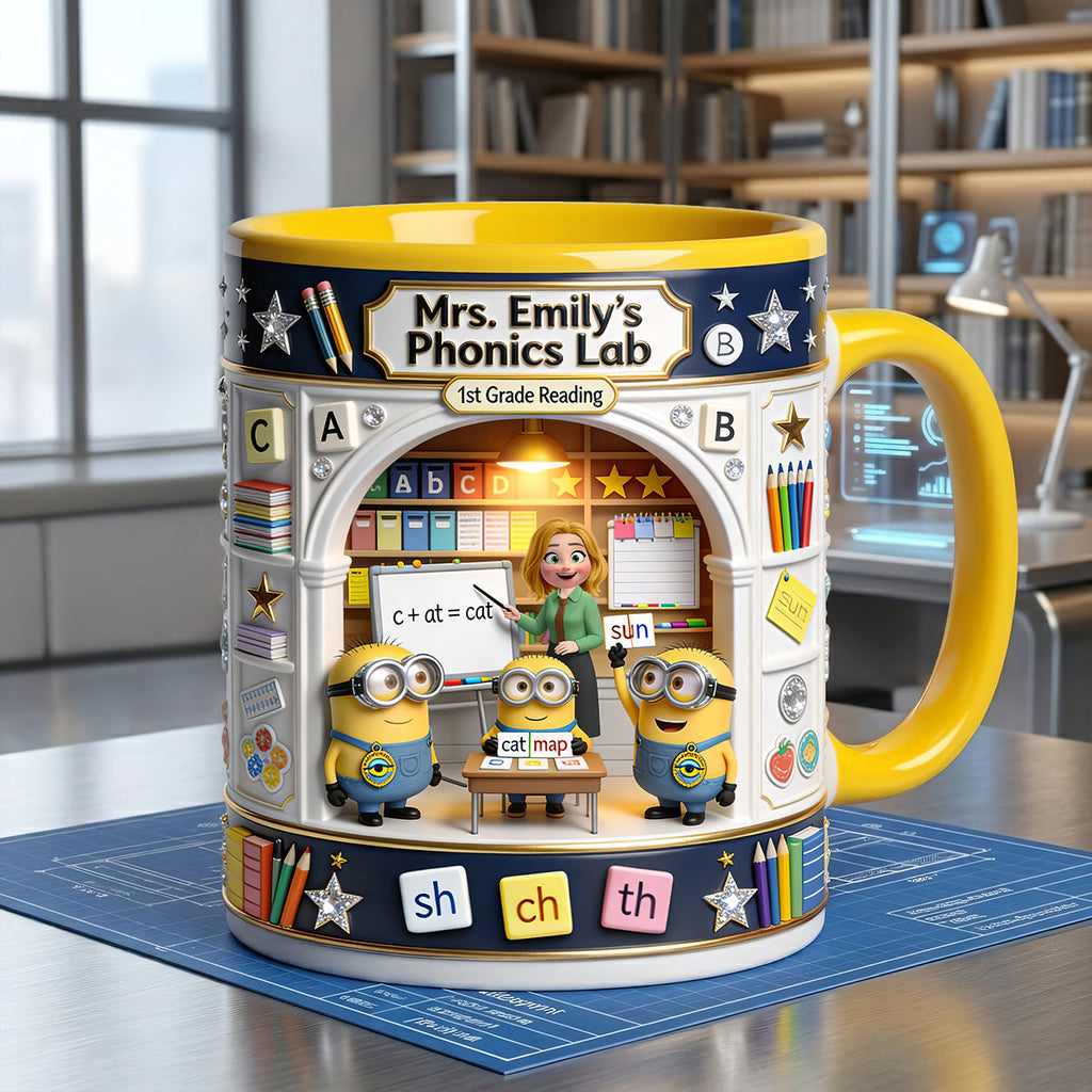 Classroom Boss Coffee Mug - Personalized Gifts For Teacher 02HATA070726