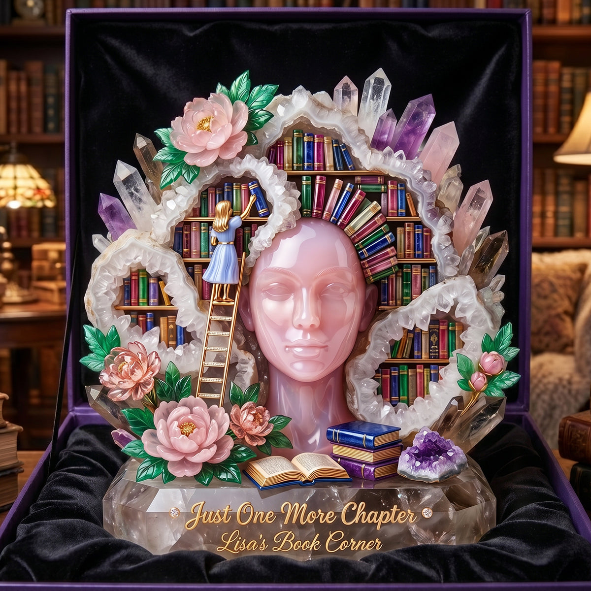 Just One More Chapter Acrylic Plaque - Personalized Gifts For Book Lovers 02hudh150626
