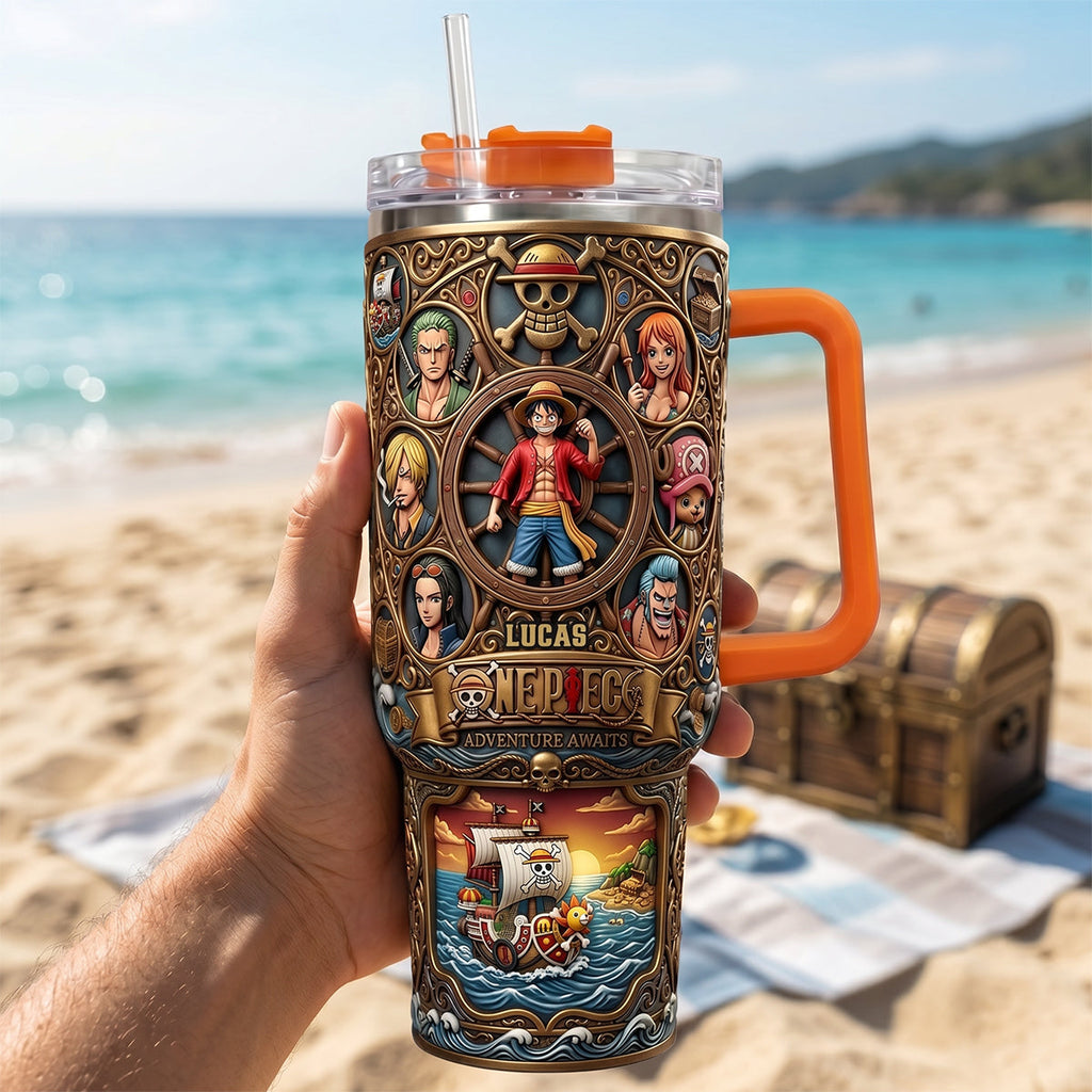 Legendary Adventure 40oz Tumbler With Handle - Personalized Gifts 03tydt250626