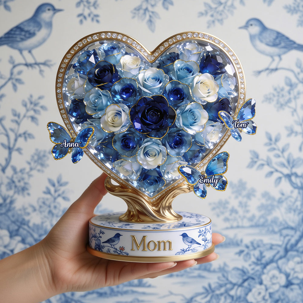 Toile De Jouy Acrylic Plaque - Personalized Gifts For Mothers 04pgdt060426