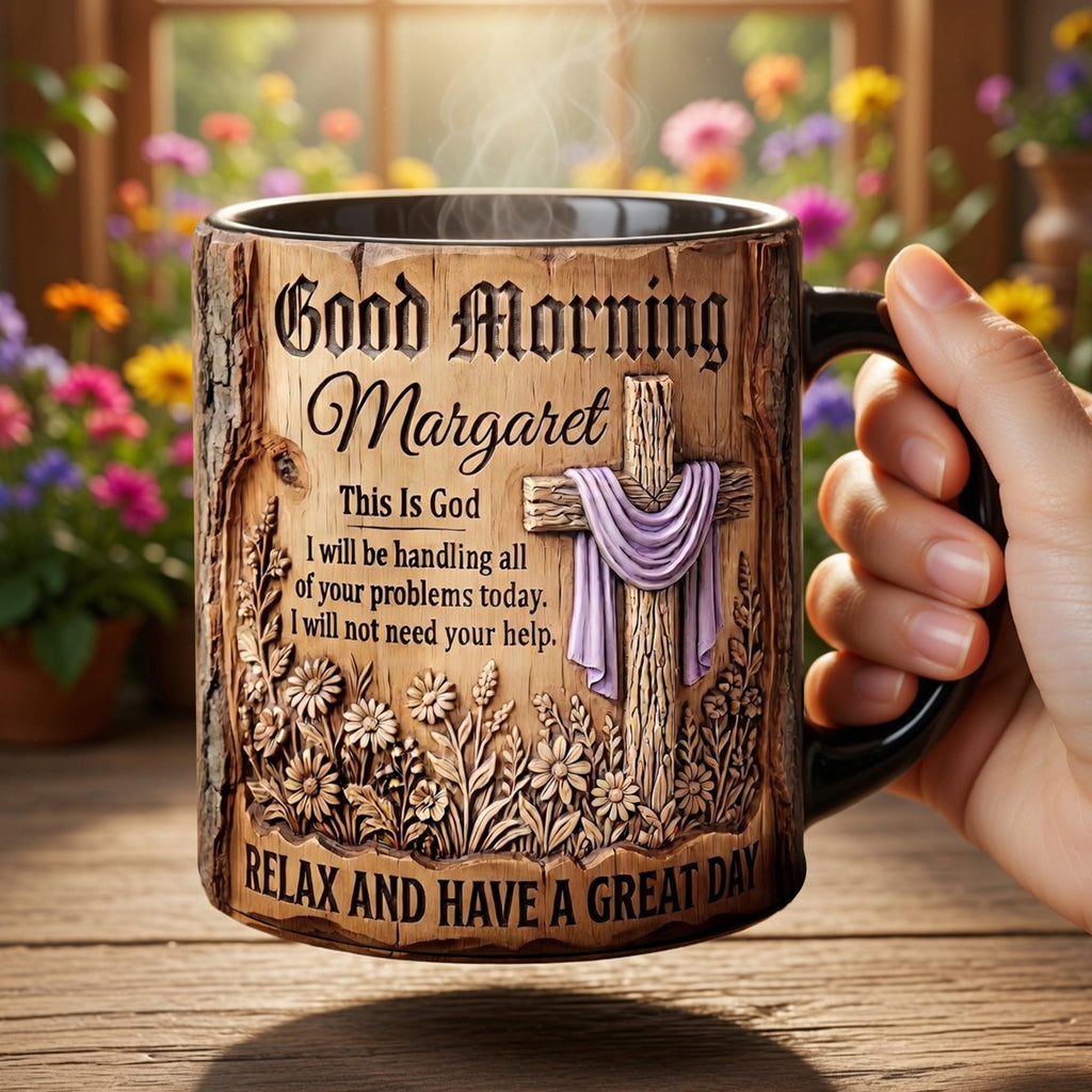 God Morning Religious Coffee Mug - Personalized Gifts For Christian Coffee Mug 04PALU180326