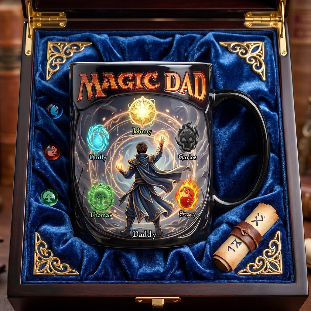 Fantasy Magic Coffee Mug - Personalized Gifts For Dad 03nadh050526