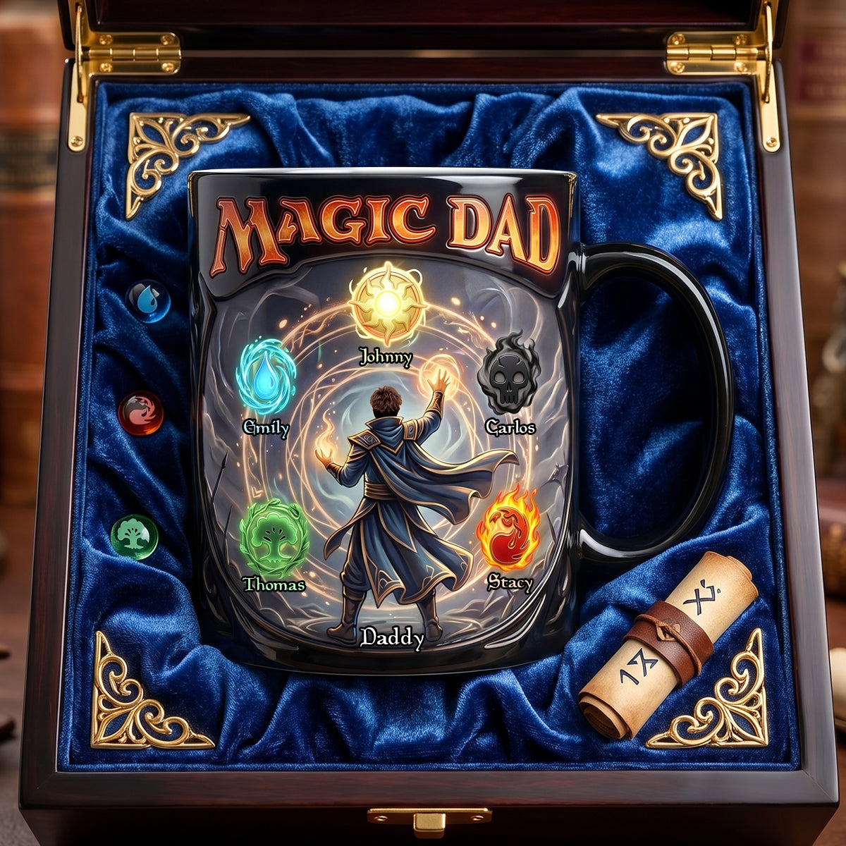 Fantasy Magic Coffee Mug - Personalized Gifts For Dad 03nadh050526