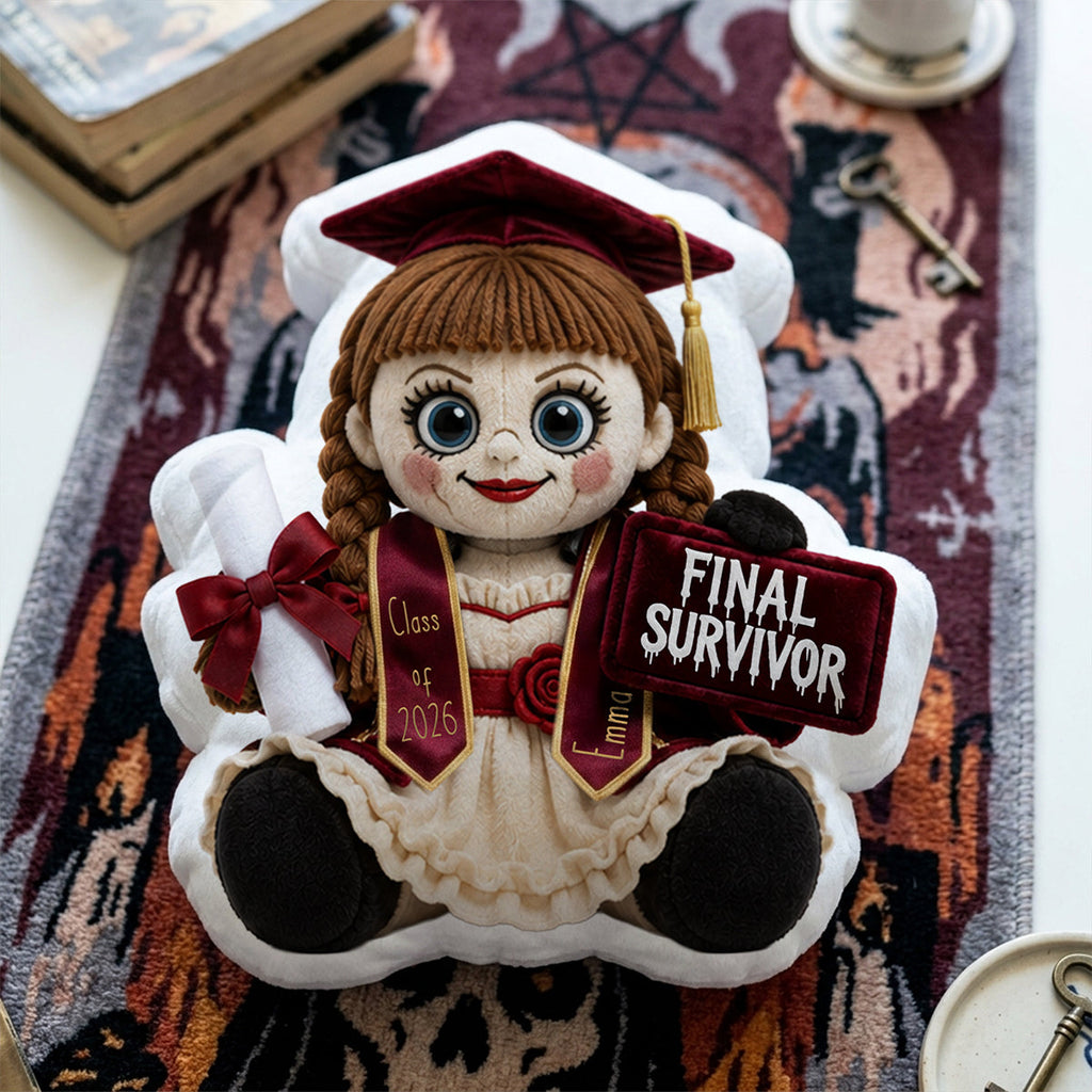 Final Survivor - Celebrate Graduation Custom Shape Pillow - Personalized Gifts For Graduates 01pata130526