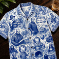 Retro Horror Hawaiian Shirt Personalized Gifts For Horror Lovers 01HUQN220626