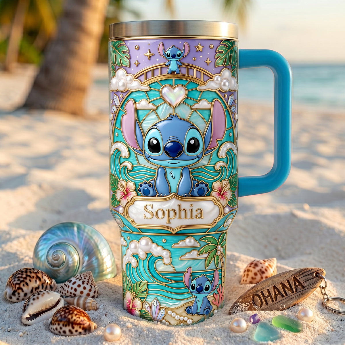 Little Space Buddy 40oz Tumbler - Personalized Gifts 05palu250626