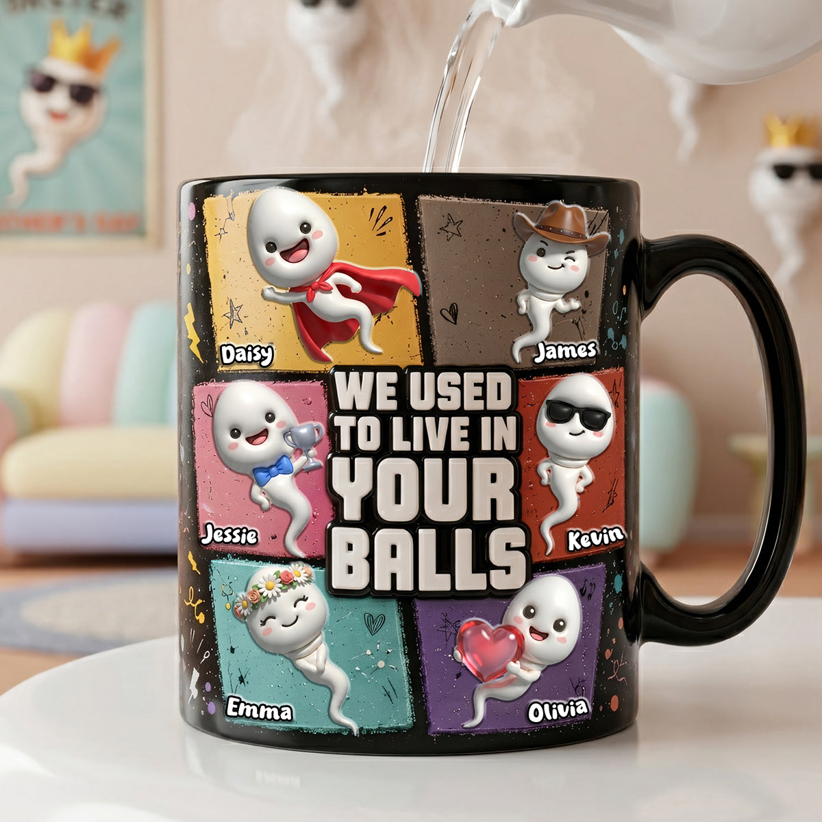 Funny Sperm Magic Mug - Personalized Gifts For Dads 03nata130526