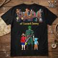 Captain Dad And Kids Shirt - Personalized Gifts For Dad 038hudt080626
