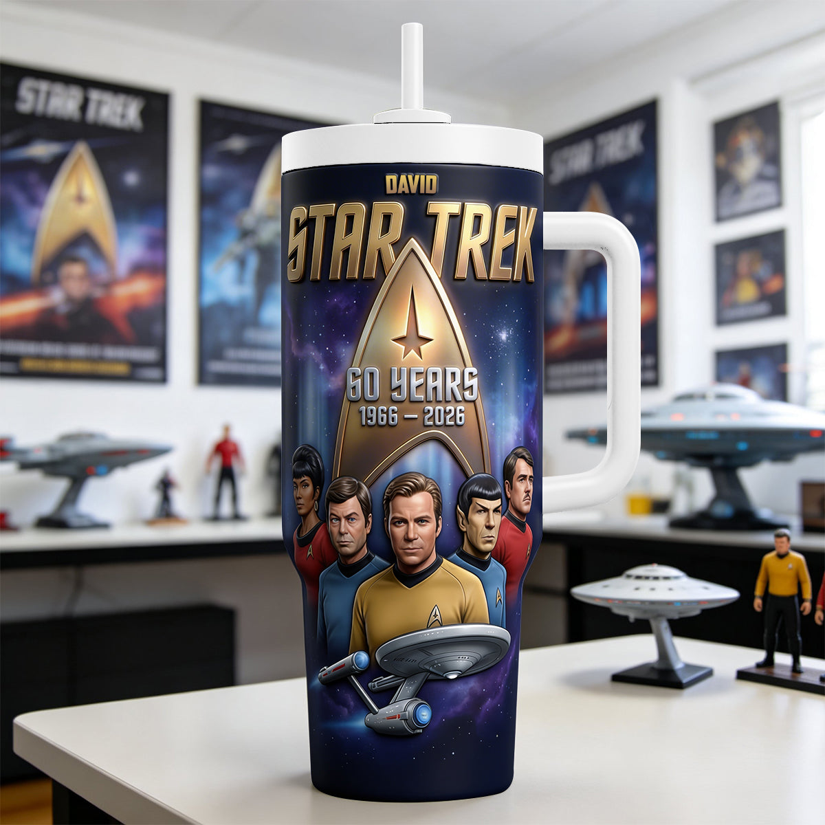 60th Anniversary Space Adventure Tumbler - Personalized Gifts For Space Lovers 02natn030326
