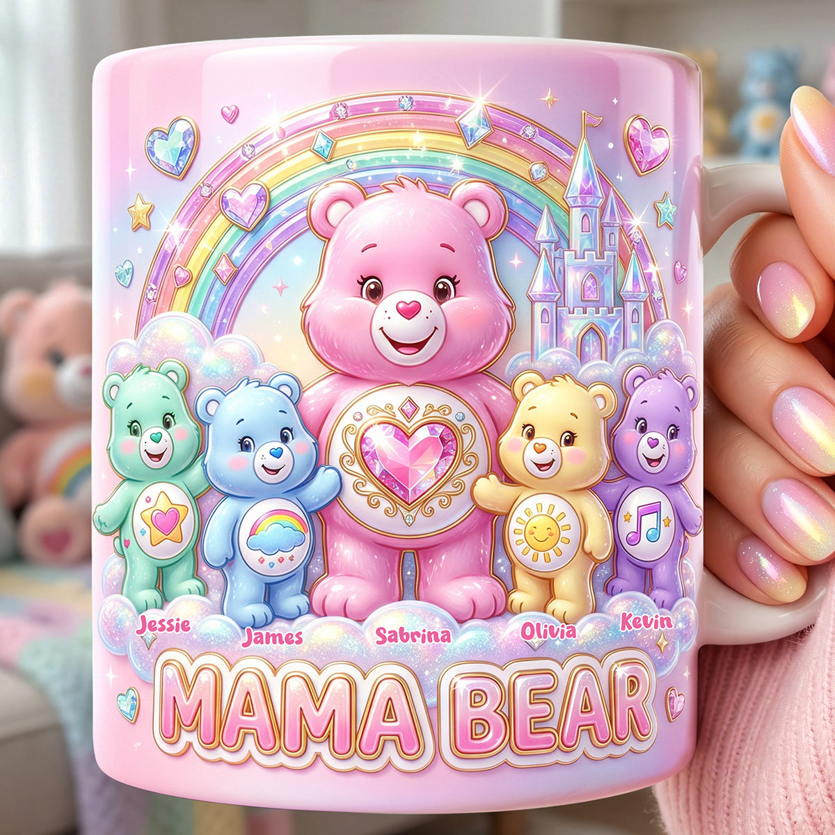 Colorful Cubs Crew Coffee Mug - Personalized Gifts For Mother's Day Coffee Mug 04NATA070426