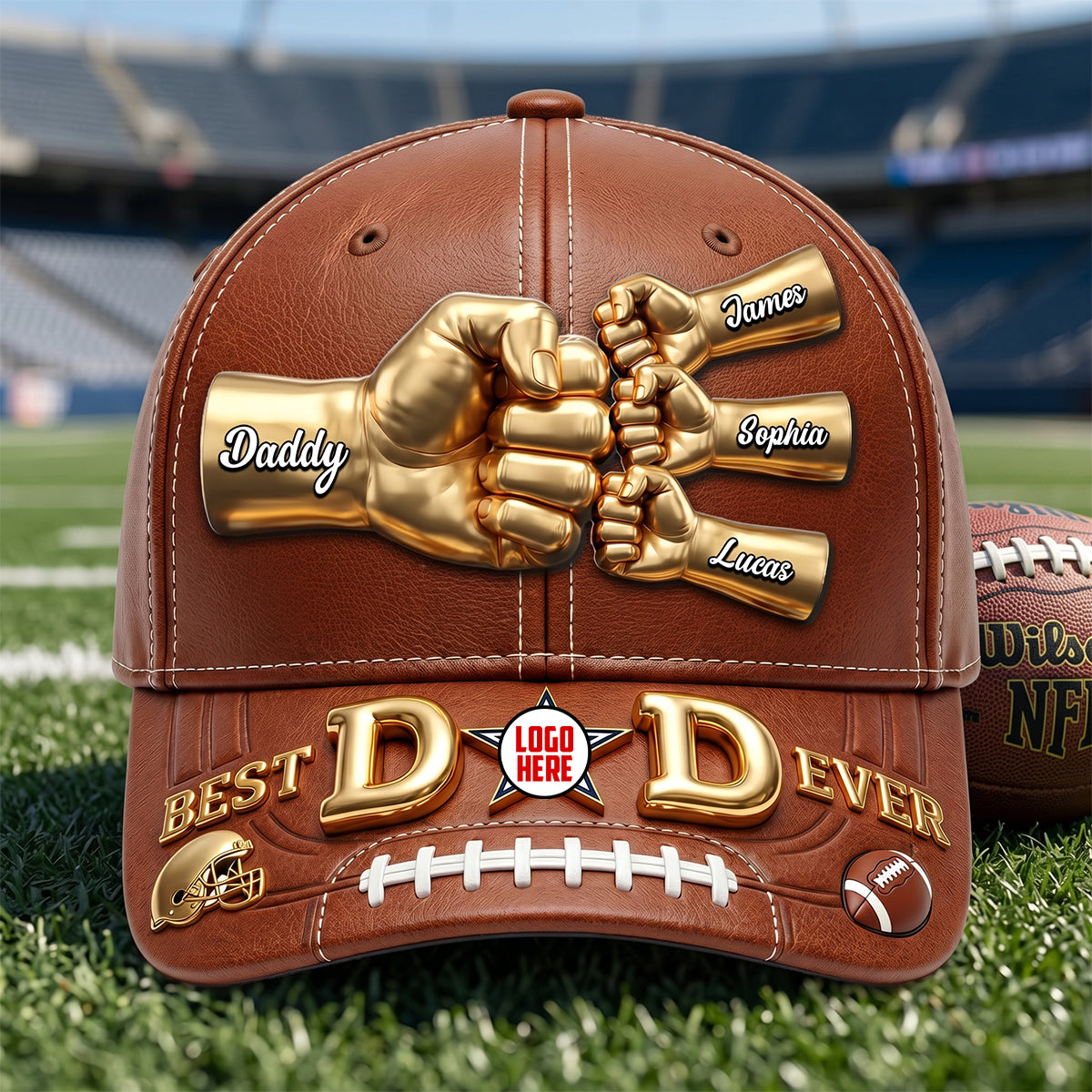 Enthusiastic Dad Classic Cap - Personalized Gifts For Sporty Dads 04natn230526