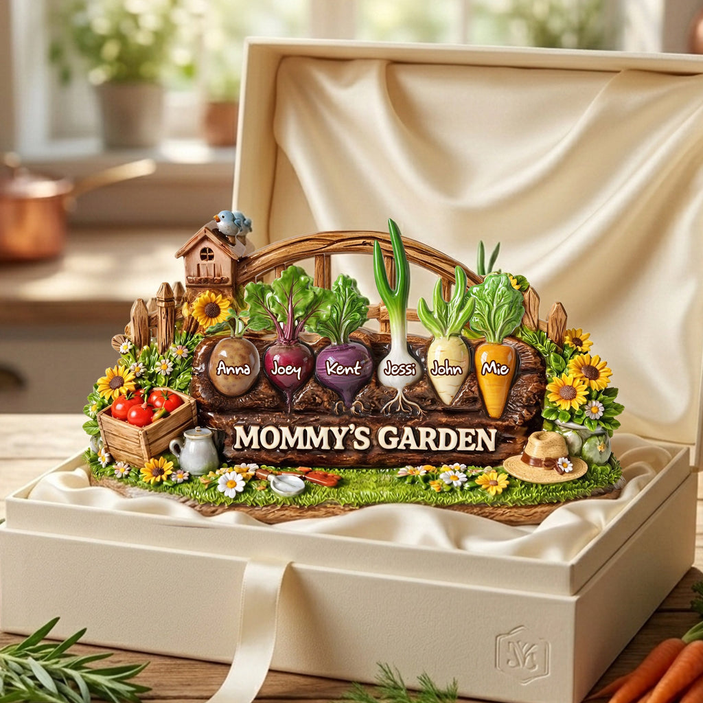 Grandma's Garden Acrylic Plaque - Personalized Mother's Day Gifts 06tylu190326