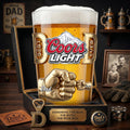 Dad And Kids Tumbler Glass - Personalized Gifts For Dad 045nadt080626