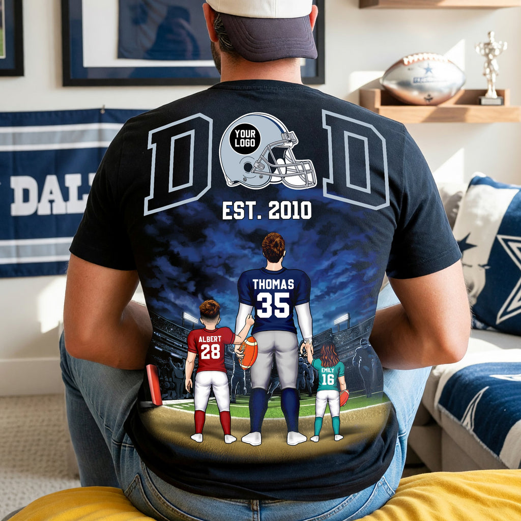 Sport Lover Dad Shirt - Personalized Gifts For Father's Day 04huqn260526 GRER52005