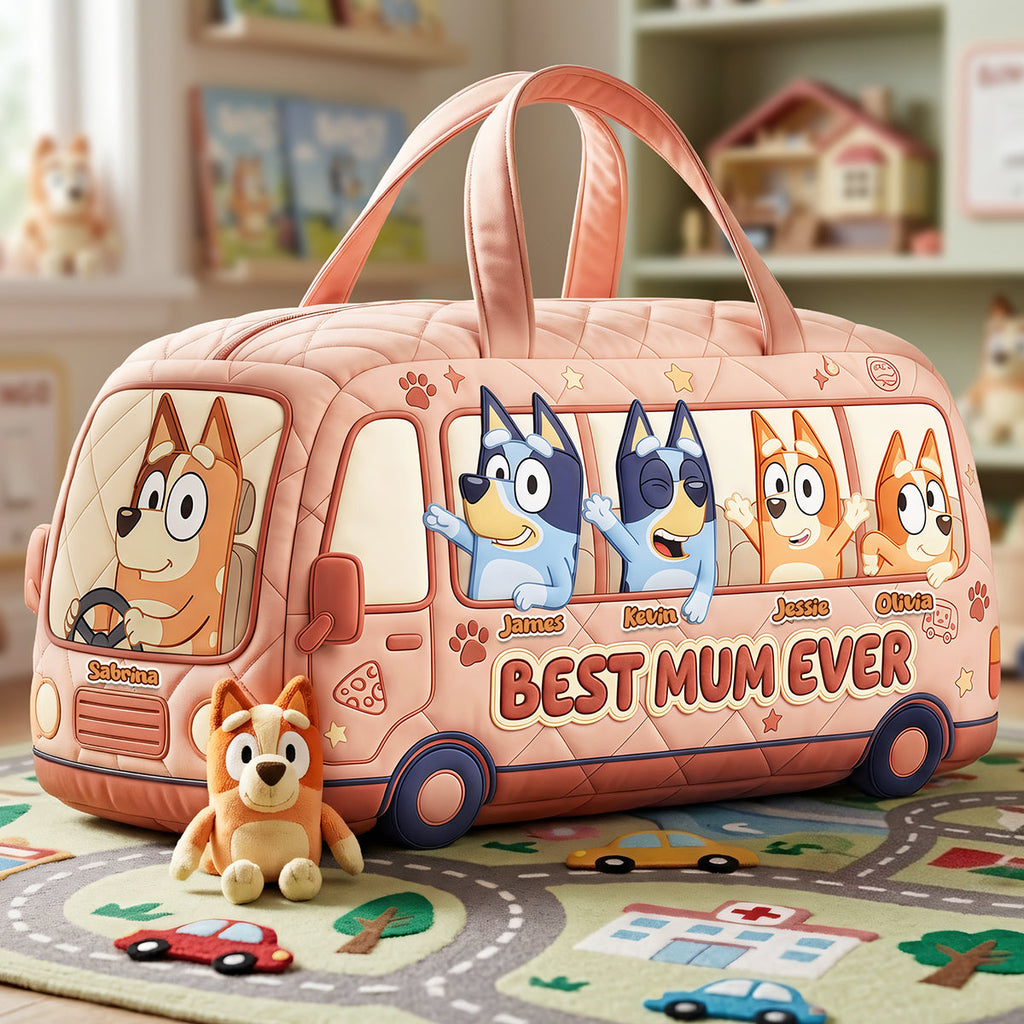 Best Mum Ever Duffle Bag - Personalized Gifts For Moms 03nata230426