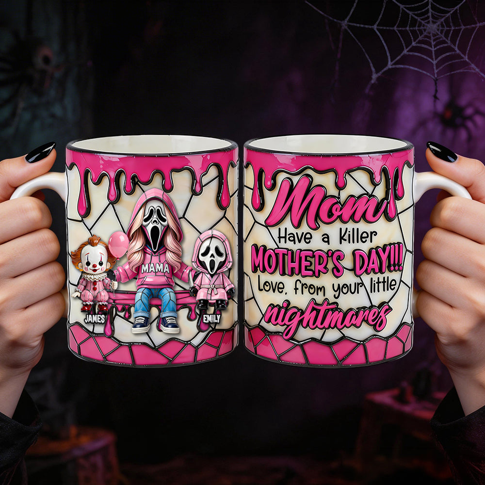 Macabre Mama Coffee Mug - Personalized Gifts For Mom 02OHDT060426
