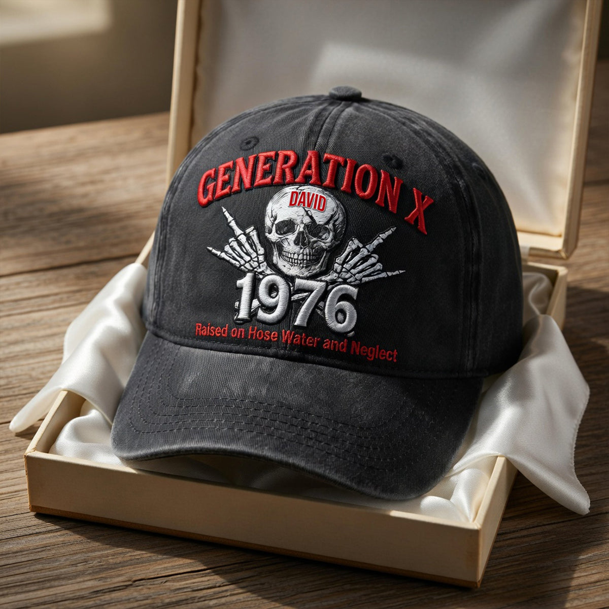 Vintage Generation X Personalized Classic Cap 02NAQN300626