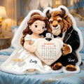 Fairytale Couple Pillow  - Personalized Gifts For Couple Anniversary Pillow 02TGQN020626