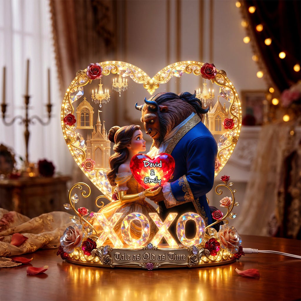 True Love Heart Light Box - Personalized Gifts For Couples 02padh250626