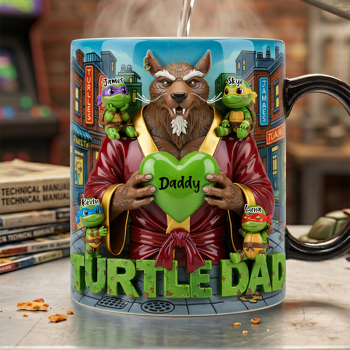 Legendary Dad Magic Coffee Mug - Personalized Gifts For Dad 03ohta300426