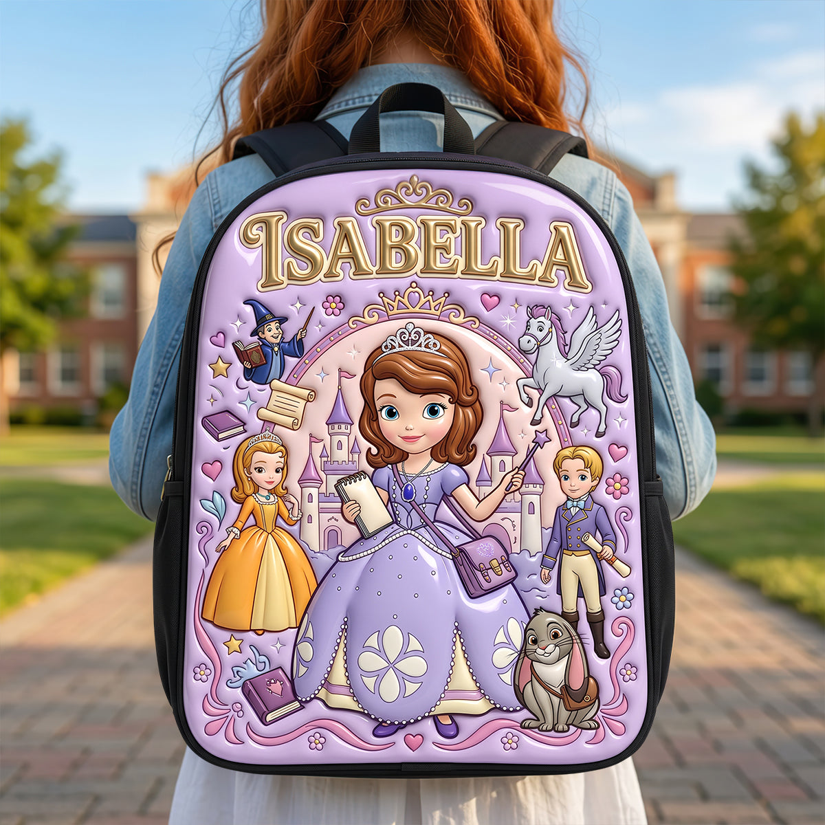 Little Princess School Bag - Personalized Gifts For Kids 03tydt130726