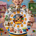 Adorable Characters Hanging Wall Clock - Personalized Gifts 02nalu140326