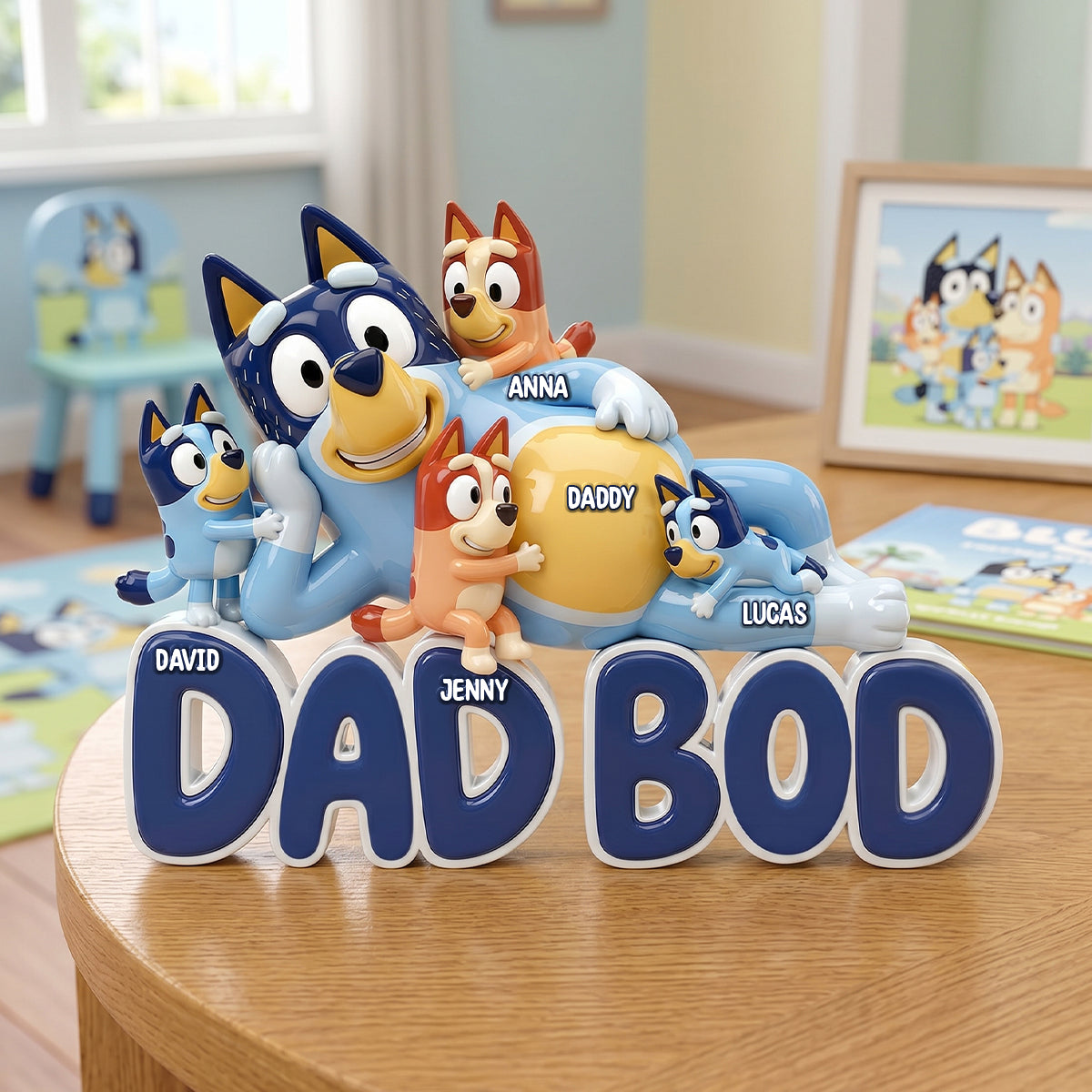 Dad Bod Acrylic Plaque - Personalized Gifts For Dads 02ohtn070526