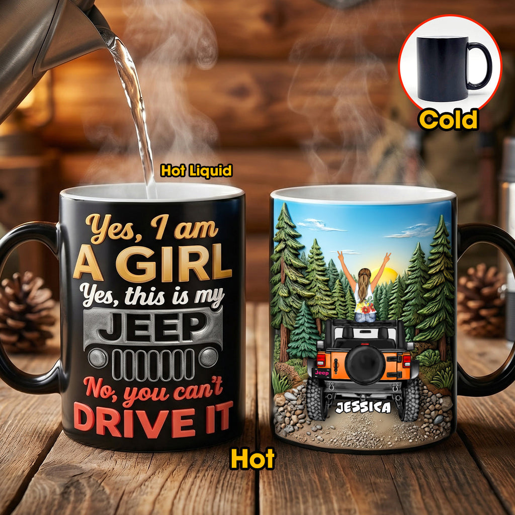 Adventure Girl Magic Coffee Mug - Personalized Gifts For Off-road Lovers 01HUDH230426