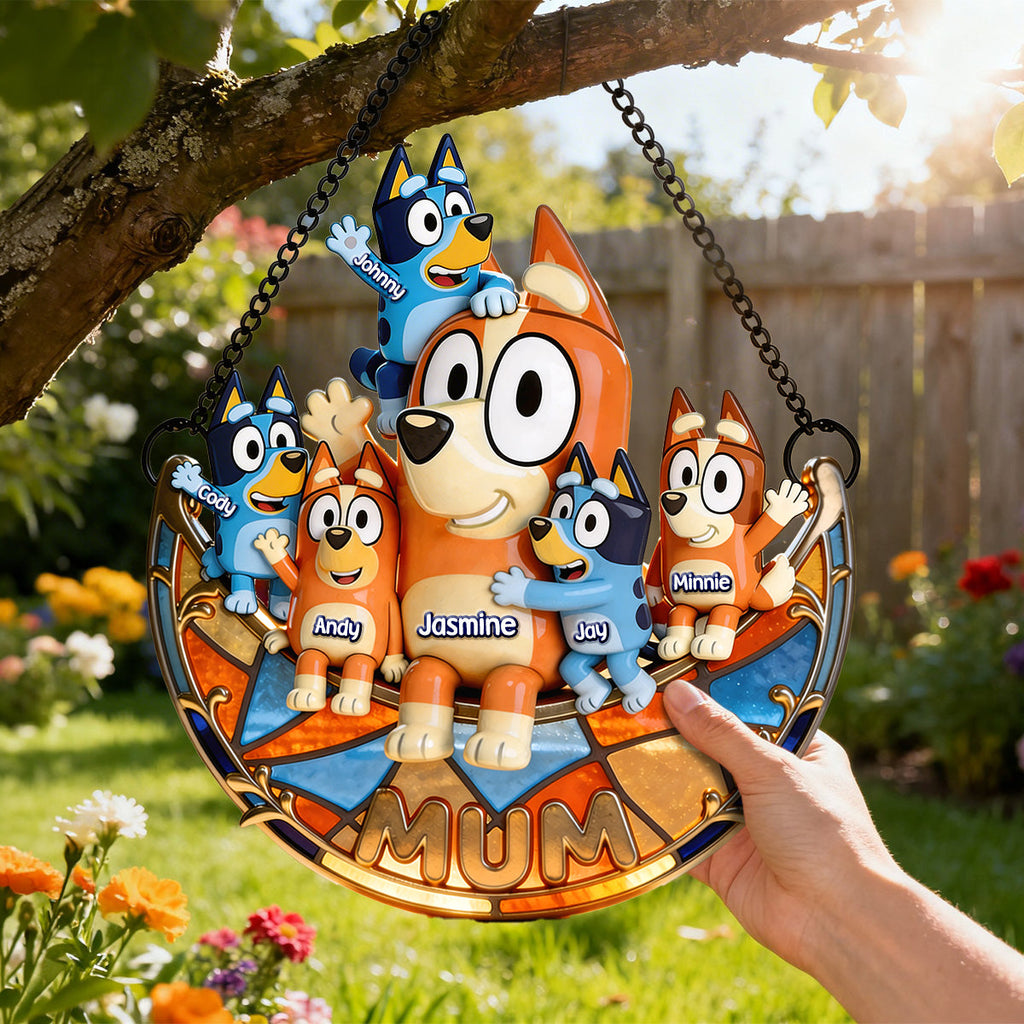 Love Mum Suncatcher - Personalized Gifts For Mothers 02kimg260326